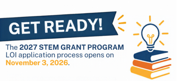 2026 STEM grant program logo