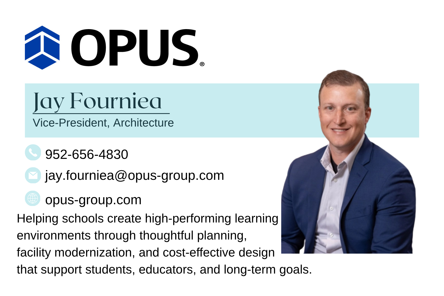 Company contact information